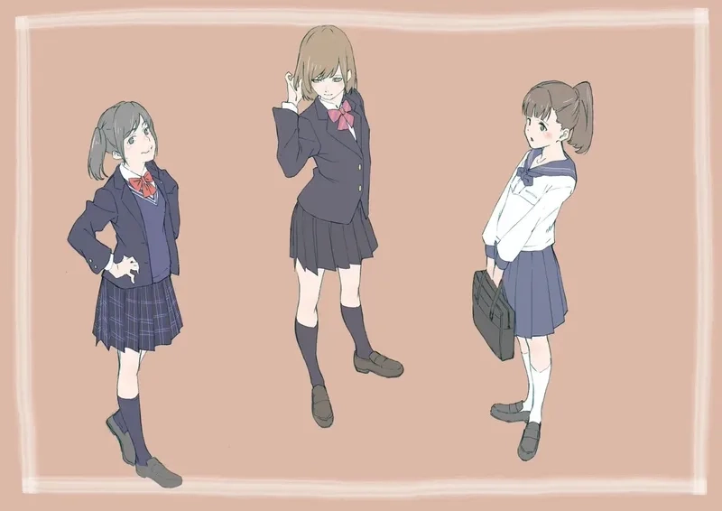 Khám phá avatar 3 người bạn thân nữ đầy cá tính và phong cách