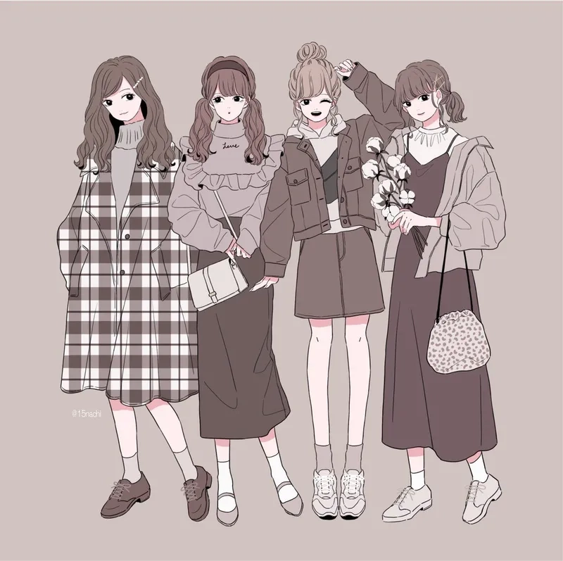 Khám phá avatar cho bạn thân 4 người thật độc đáo