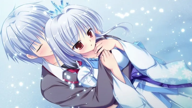 Hình ảnh cặp đôi yêu nhau anime cute giúp bạn thể hiện tình yêu