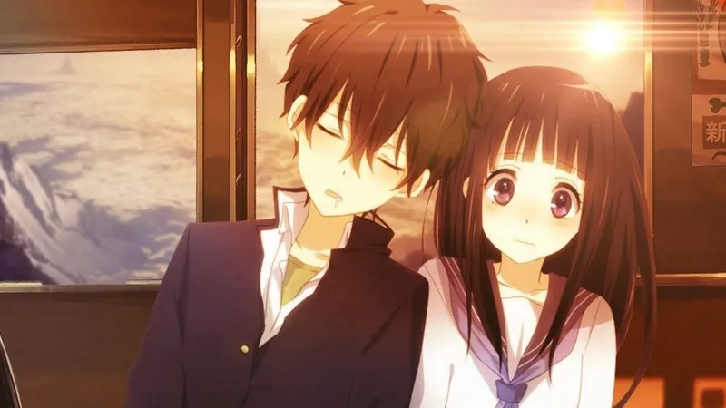 Tải ảnh cặp đôi yêu nhau anime cute để làm mới không gian sống