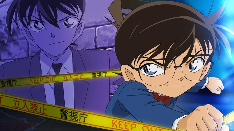 Hình conan ngầu thể hiện sự mạnh mẽ và quyết đoán