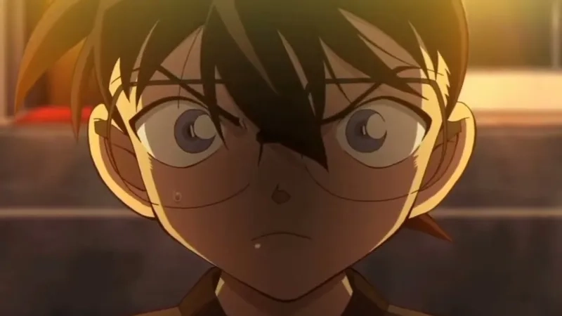 Ảnh conan ngầu lòi tạo nên sự hài hước và thú vị