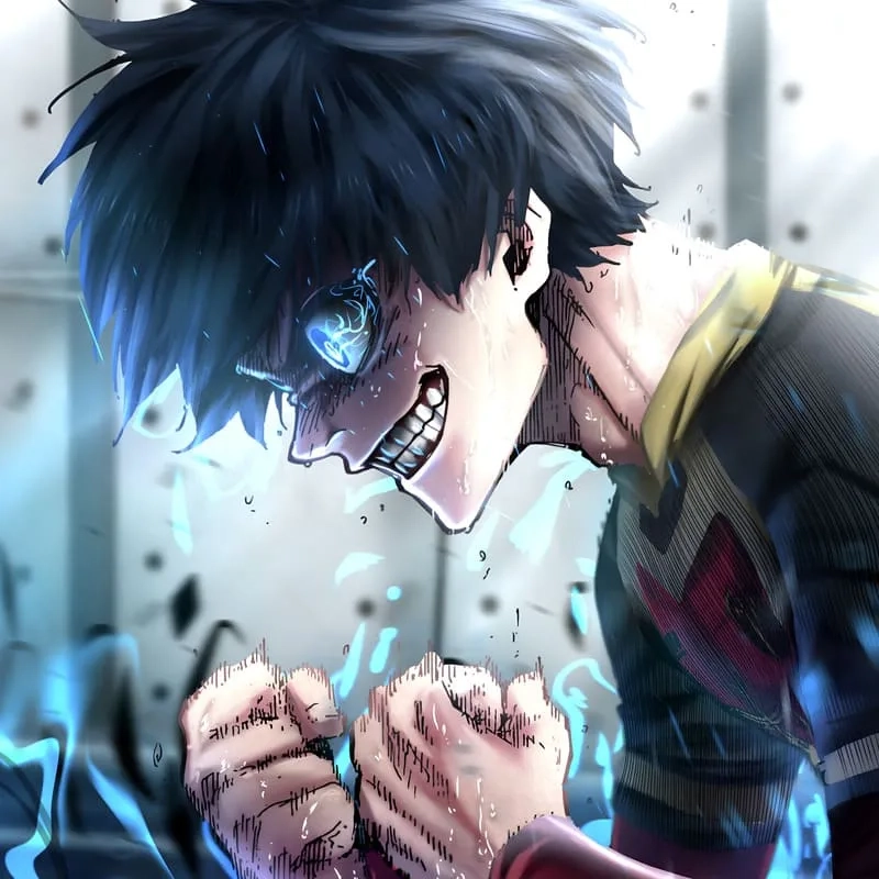 Avatar nam anime ngầu thể hiện phong cách mạnh mẽ và cá tính