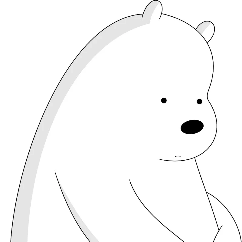 Ảnh của gấu trắng luôn thu hút sự chú ý của người xem