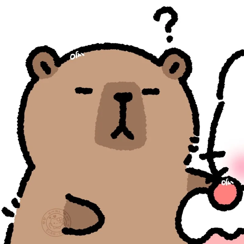Avatar hình nền capybara cute cho những ai yêu thích sự dễ thương