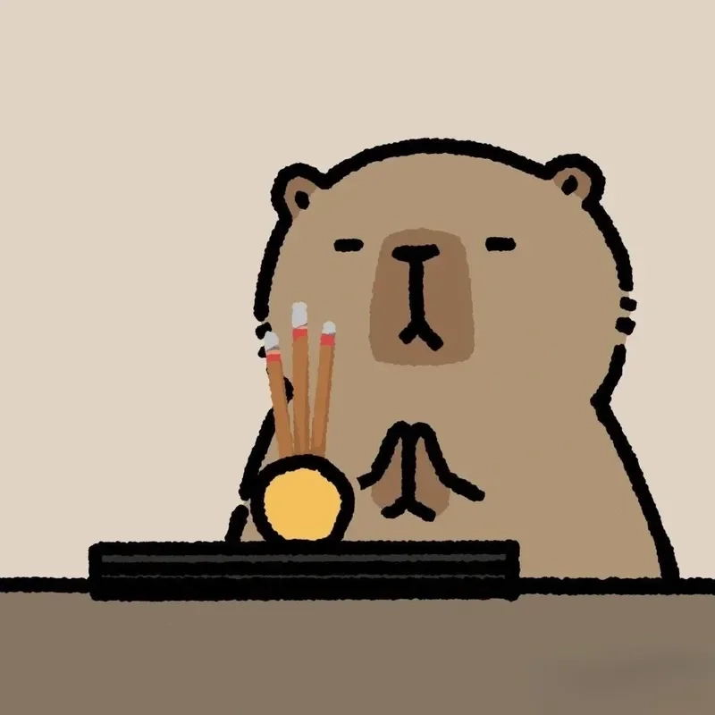 Avatar hình capybara cute giúp bạn nổi bật với sự dễ thương