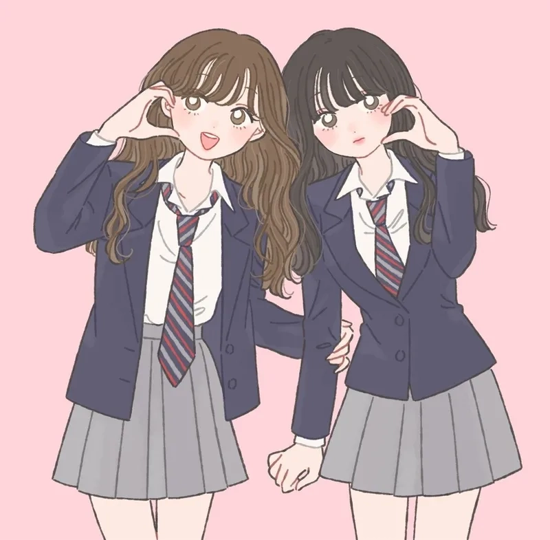 Khám phá avatar đôi với bạn thân để thể hiện tình bạn