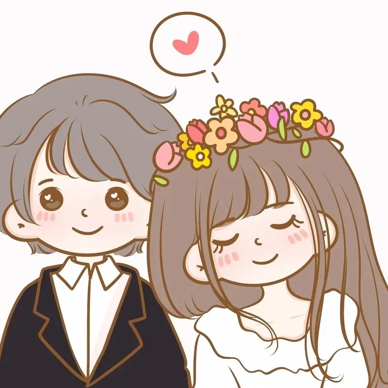 Hình nền cặp đôi yêu nhau tạo cảm giác ngọt ngào và đáng yêu