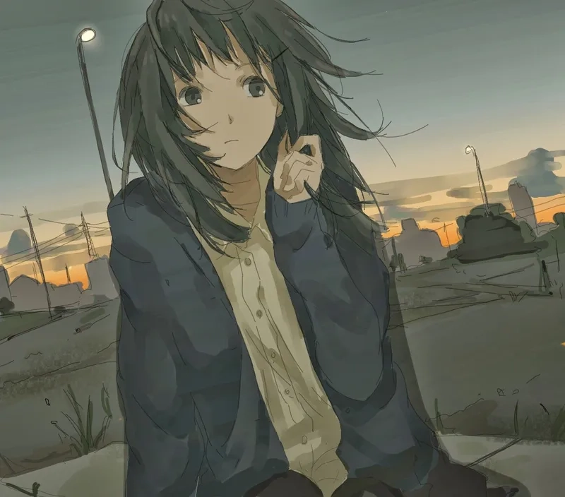 Khám phá avatar ảnh anime buồn cô đơn để chia sẻ cảm xúc