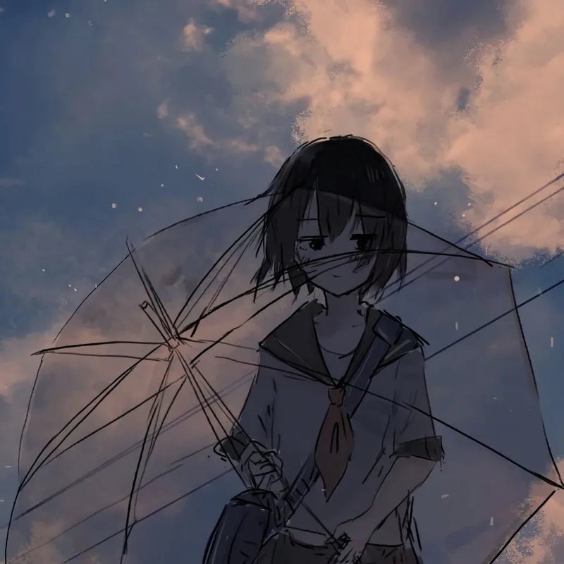 Tìm kiếm avatar cute anime để thể hiện sự dễ thương trong nỗi buồn