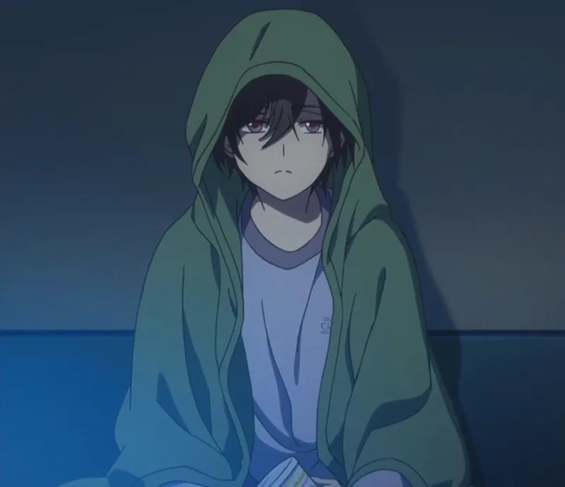 Chọn avatar cô đơn anime nam để thể hiện sự trống trải