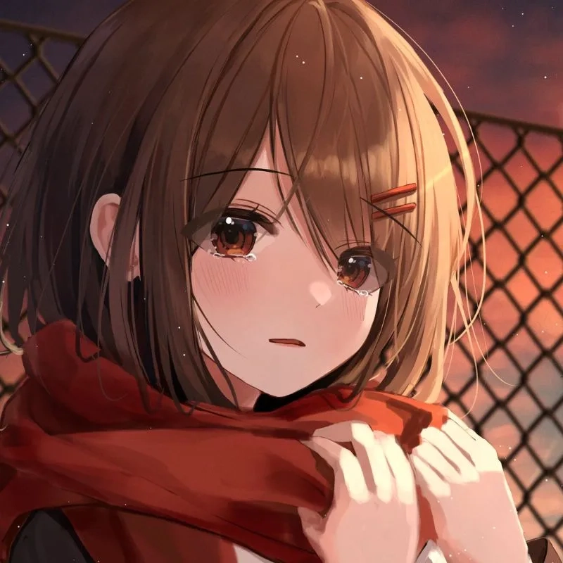 Tạo hình avatar buồn nữ để thể hiện sự cô đơn và trống trải