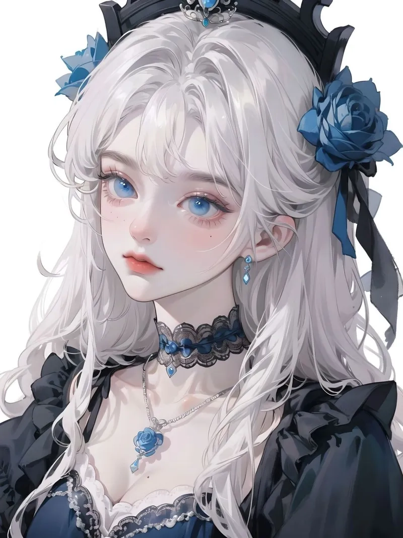 Avatar anime nữ lạnh lùng mang lại vẻ bí ẩn và cuốn hút