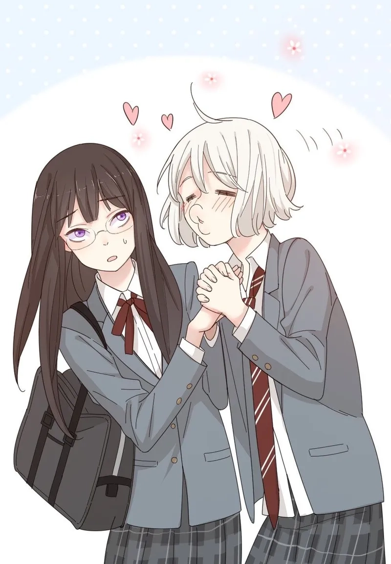 Khám phá avatar đôi bạn thân nữ anime cute và dễ thương