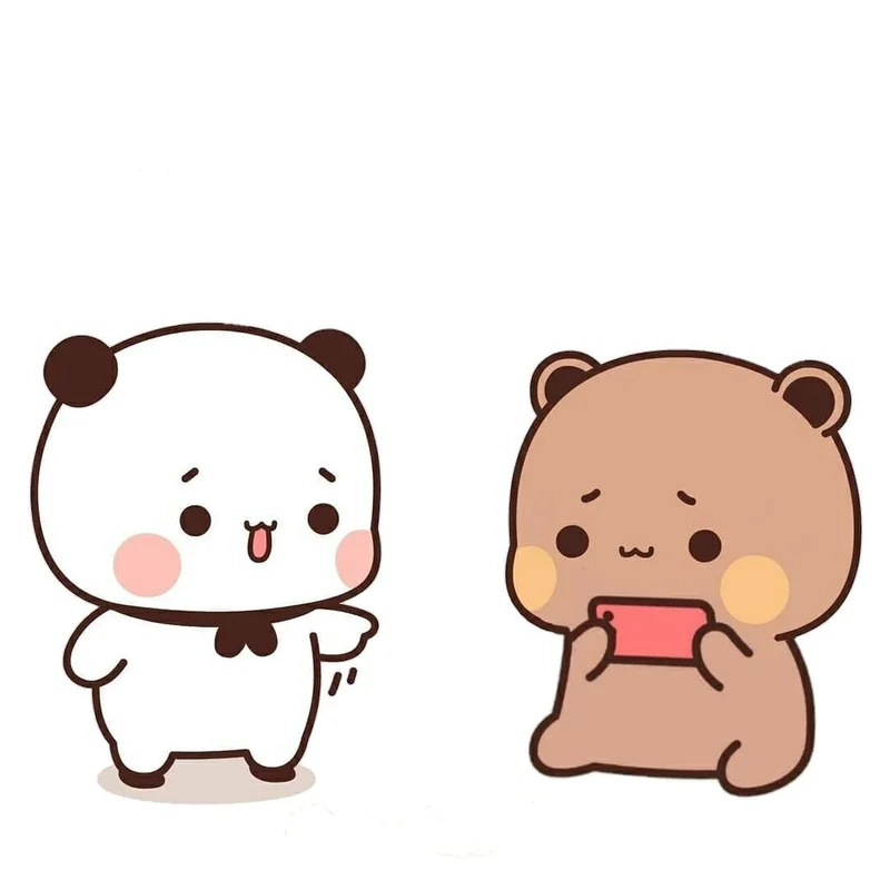 Ảnh con gấu trắng mang đến sự dễ thương và gần gũi