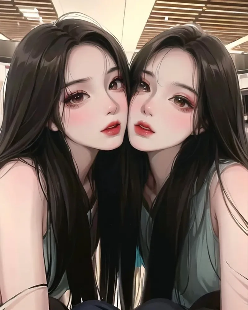 Tạo avatar đôi cho 2 người nam nữ để thể hiện tình yêu