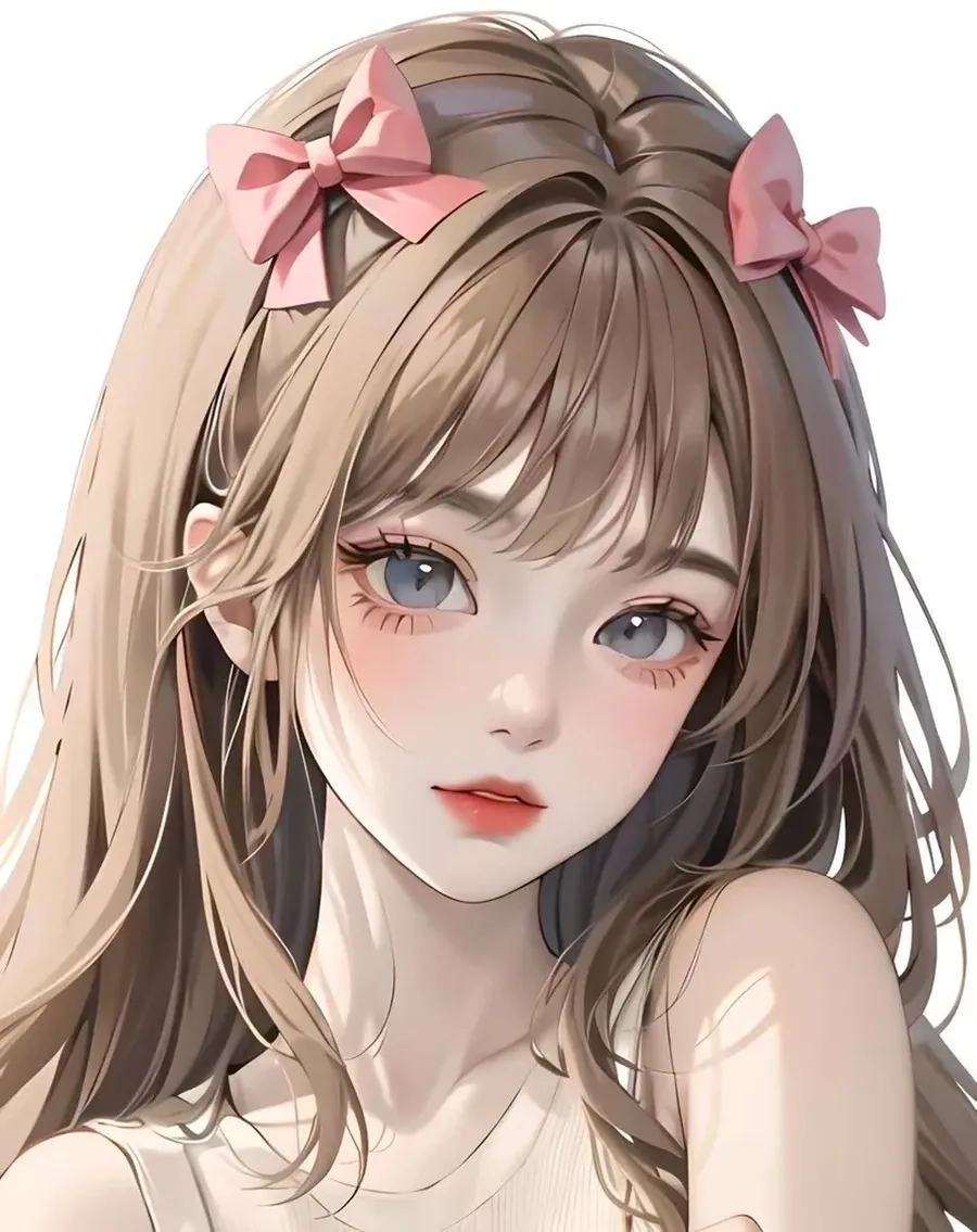 Anime cute gái thể hiện sự dễ thương và đáng yêu