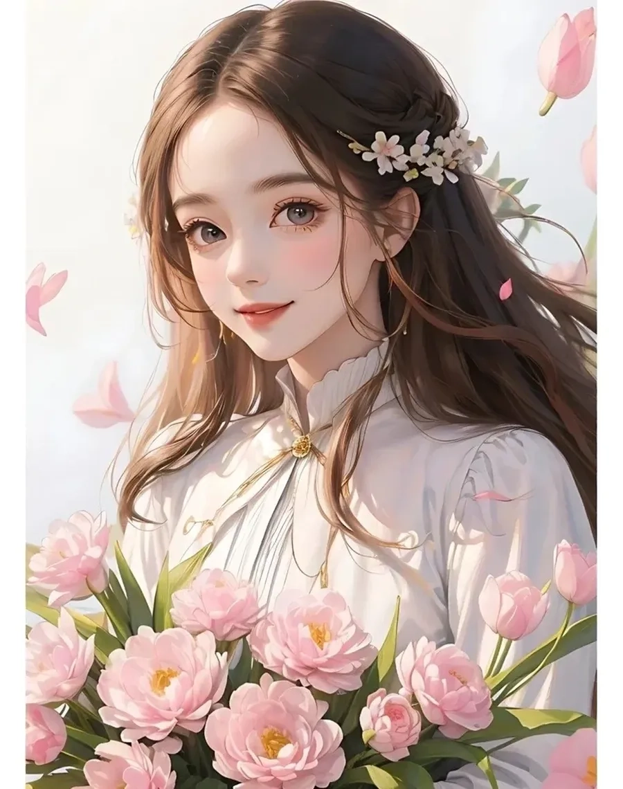 Anime gái lạnh lùng thể hiện sự bí ẩn và cuốn hút