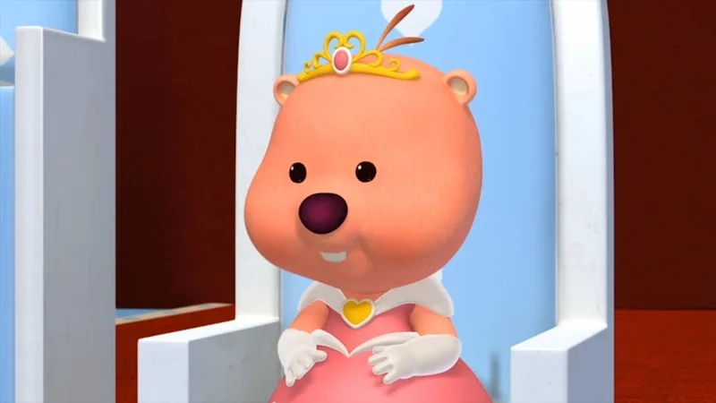 Ảnh gấu loopy thể hiện sự đáng yêu và ngộ nghĩnh