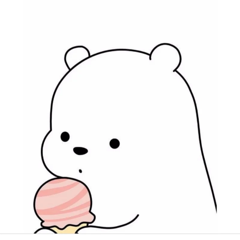 Ảnh gấu trắng cute là lựa chọn hoàn hảo cho những ai yêu thích động vật