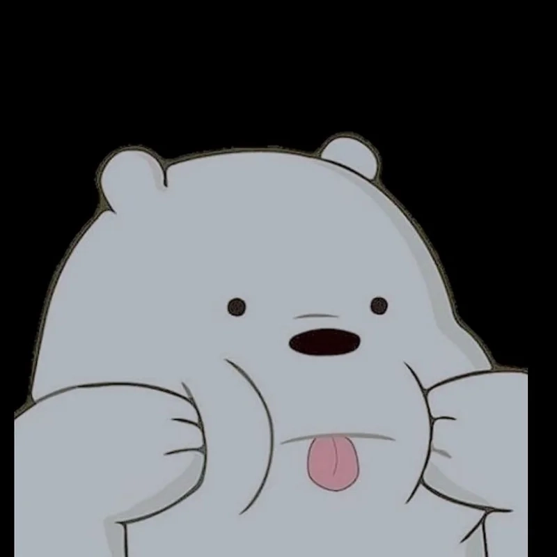 Hình nền gấu trắng cute là lựa chọn tuyệt vời cho fan của động vật
