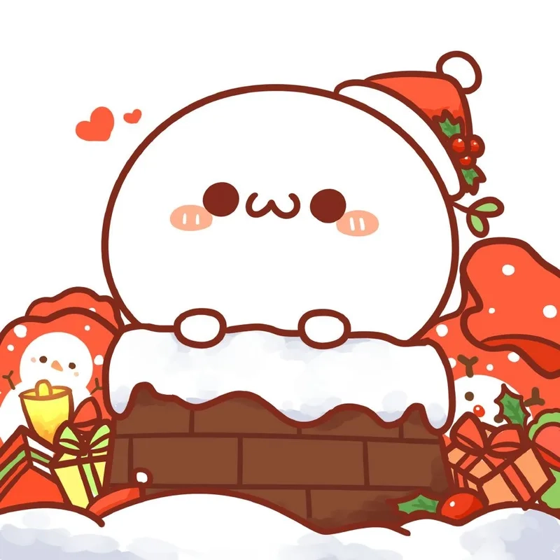 Ảnh nền noel cute mang đến không khí giáng sinh vui tươi