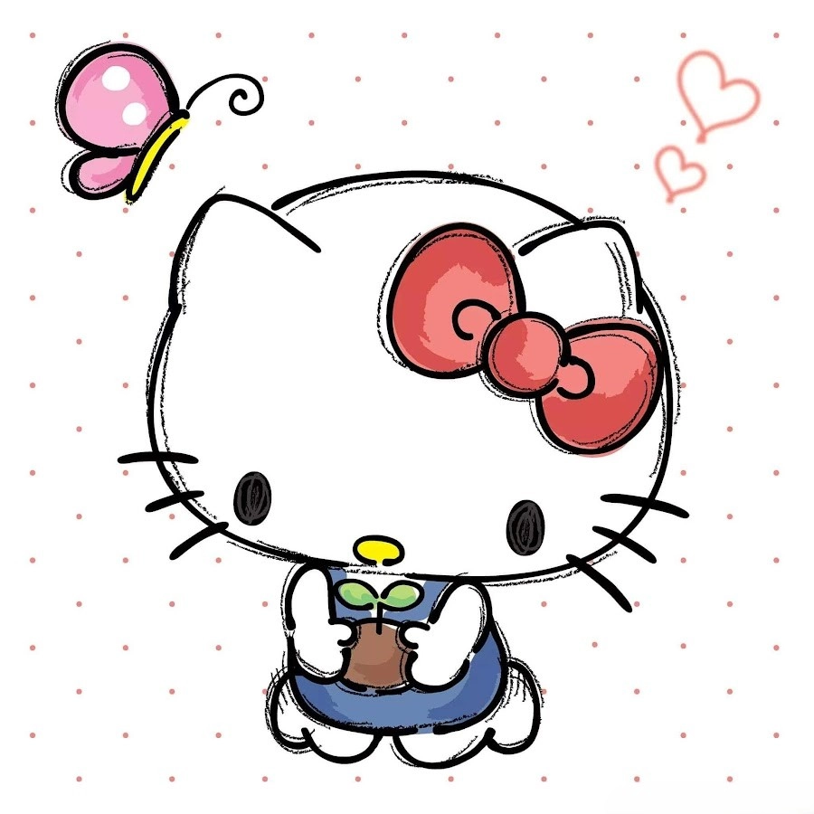 Avatar hello kitty buồn thể hiện tâm trạng sâu lắng