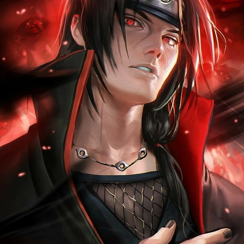 Ảnh avatar itachi tạo không gian sống động cho trang cá nhân