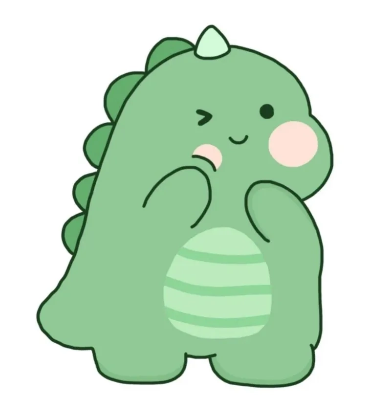 Avatar khủng long cute sẽ khiến bạn cảm thấy vui vẻ mỗi khi nhìn vào