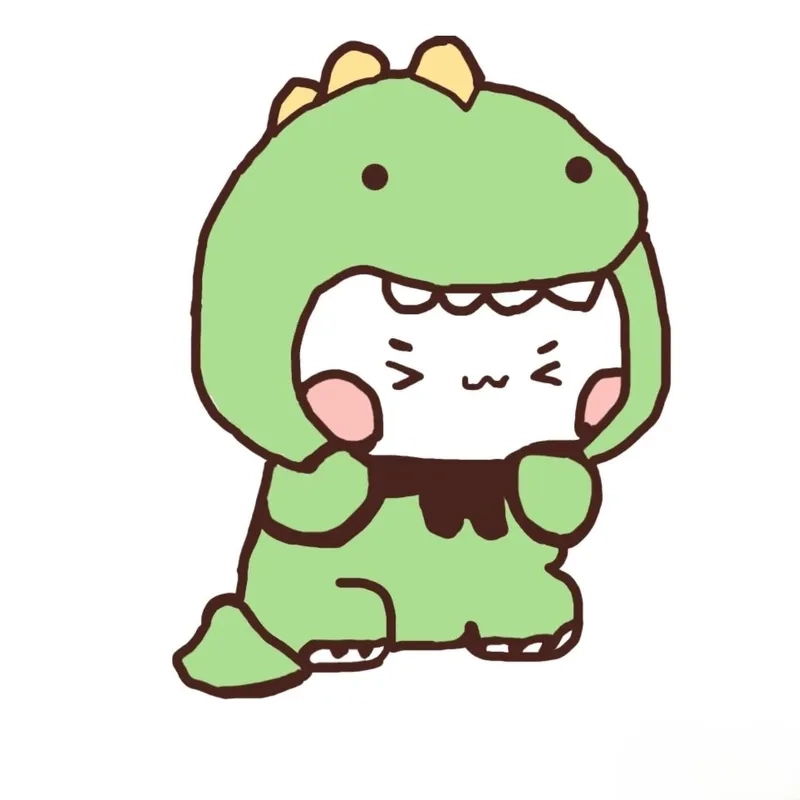 Dễ thương hình nền cute khủng long tạo không gian sống động