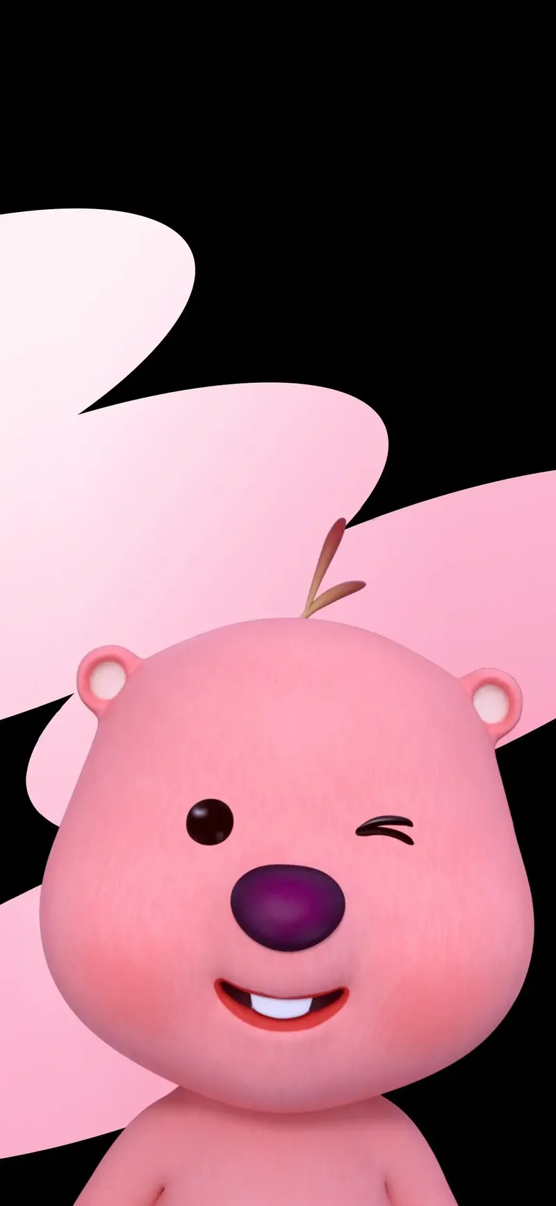 Ảnh loopy chibi thể hiện sự ngộ nghĩnh và đáng yêu