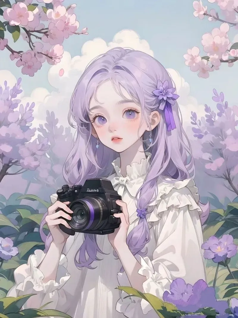 Hình nền đẹp màu tím cute giúp bạn nổi bật và thu hút