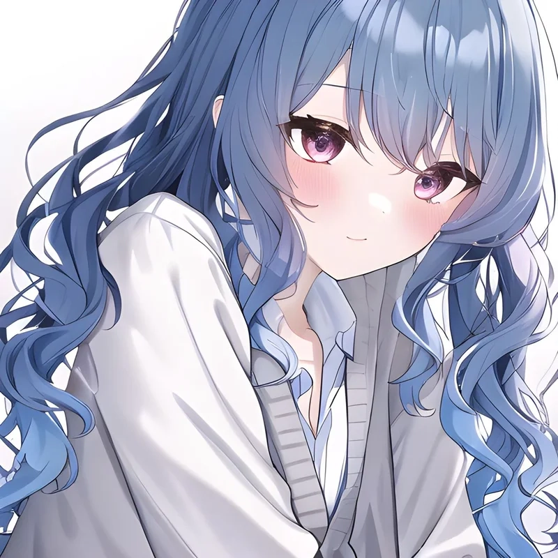 Ảnh anime đẹp màu xanh dương sẽ làm cho bạn cảm thấy ấn tượng