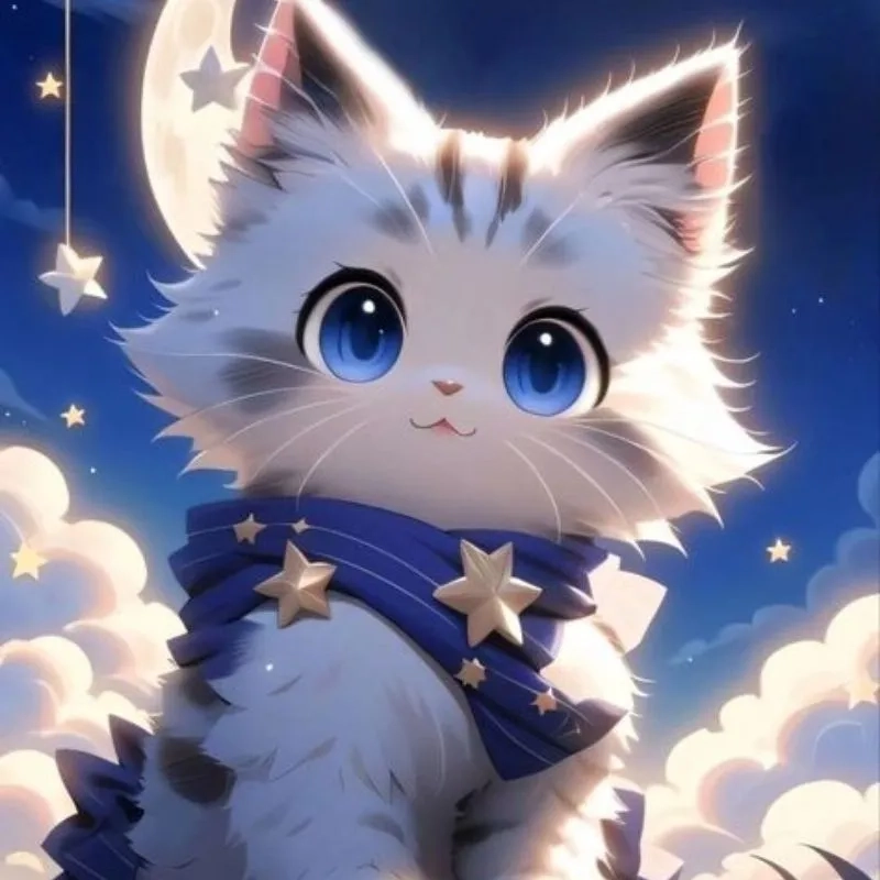 Ảnh avatar mèo dễ thương giúp bạn nổi bật với sự đáng yêu