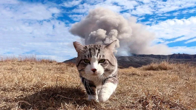 Hình avatar mèo ngầu giúp bạn thể hiện phong cách dễ thương