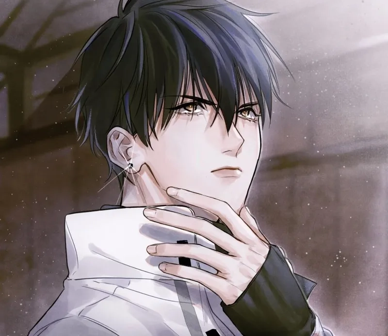 Avatar nam ngầu anime tạo cảm giác mạnh mẽ và cá tính