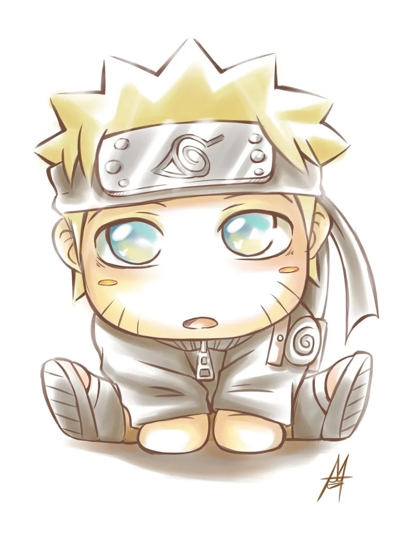 Hinh naruto chibi là lựa chọn tuyệt vời cho fan của Naruto