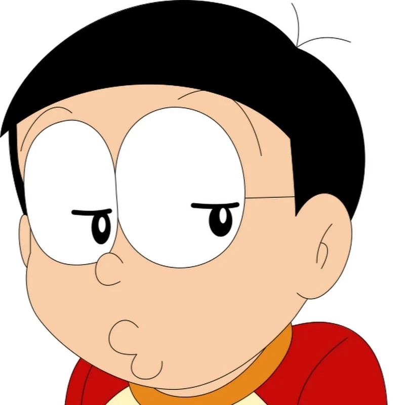Ảnh nobita cute là cách để bạn thể hiện tình cảm với nhân vật yêu thích