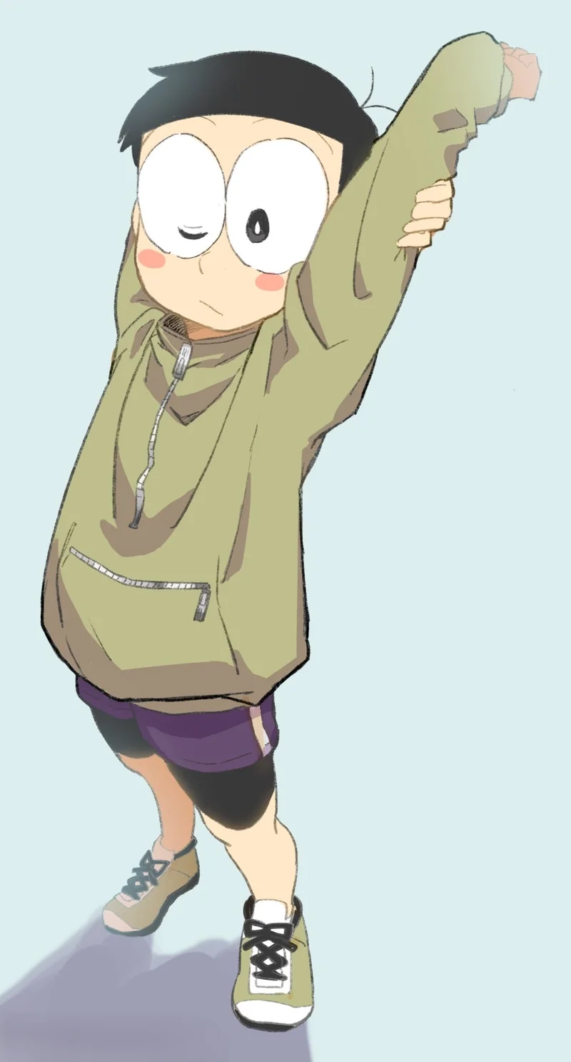 Hình ảnh nobita cute sẽ làm cho bạn cảm thấy hạnh phúc hơn