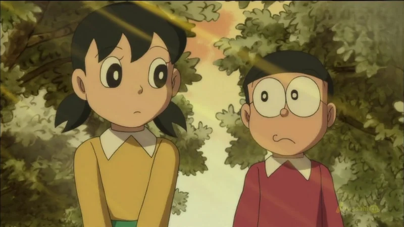 Ảnh nobita và xuka là lựa chọn hoàn hảo cho những ai yêu thích anime
