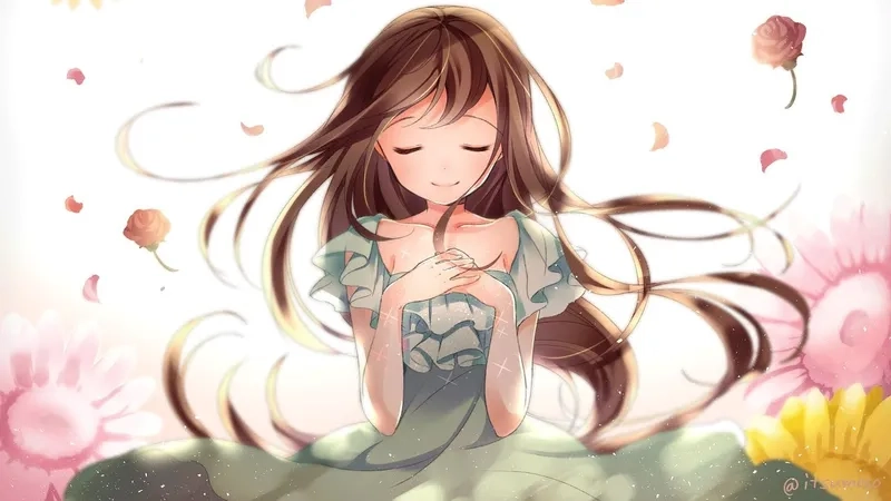 Hình avatar nữ cute chibi mang lại sự dễ thương và ngộ nghĩnh