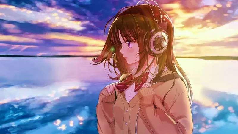 Avatar anime nữ cute chibi tạo cảm giác vui vẻ và dễ thương