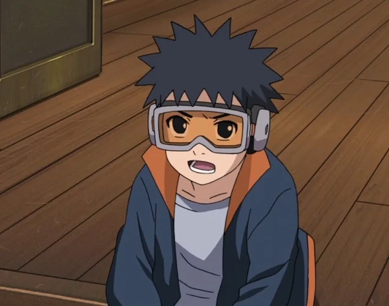 Ảnh obito uchiha thể hiện sự mạnh mẽ và quyết tâm