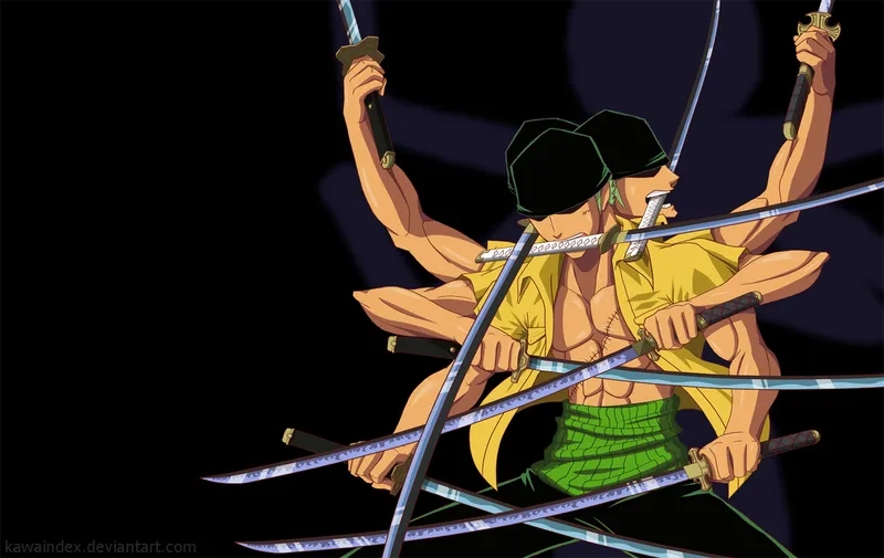 Hình nền one piece zoro ngầu giúp bạn thể hiện phong cách mạnh mẽ