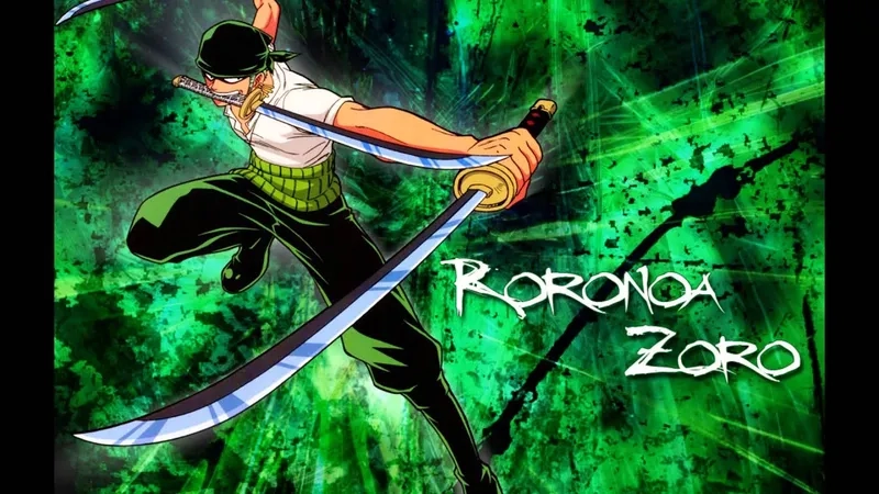 One piece zoro mang lại sự hấp dẫn cho người hâm mộ anime