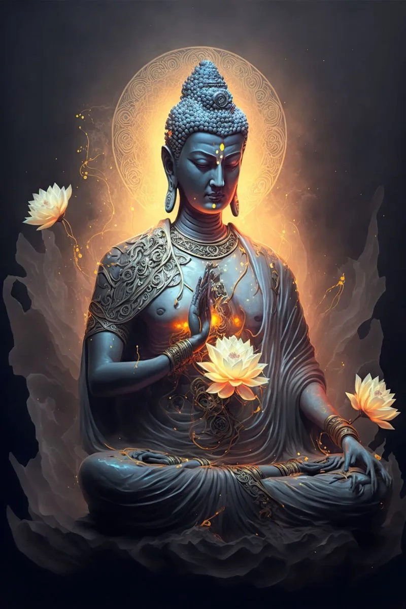 Hình ảnh phật bình an sẽ giúp bạn tìm thấy sự tĩnh lặng trong cuộc sống