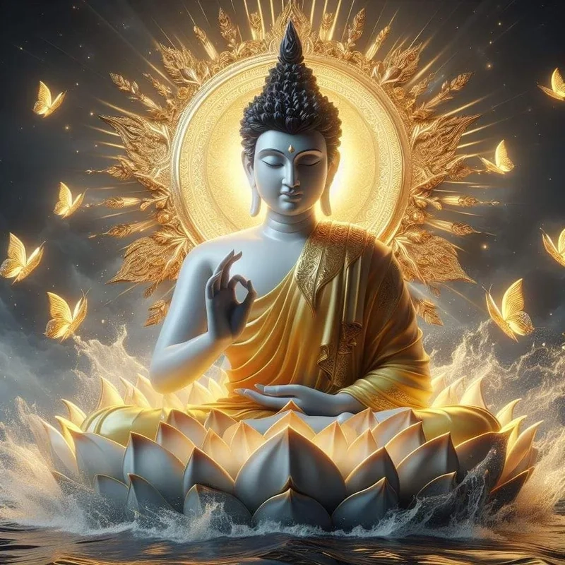 Hình ảnh phật may mắn mang đến sự thịnh vượng và tài lộc