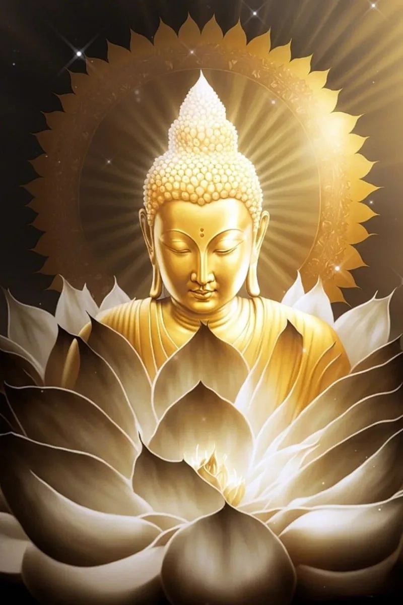 Ảnh phật may mắn sẽ giúp bạn cảm thấy an tâm và hạnh phúc