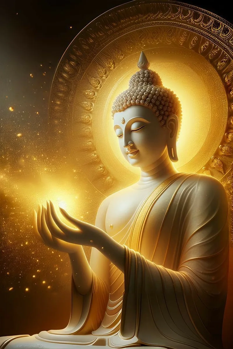 Hình ảnh phật bình an may mắn sẽ mang lại sự an lạc cho tâm hồn