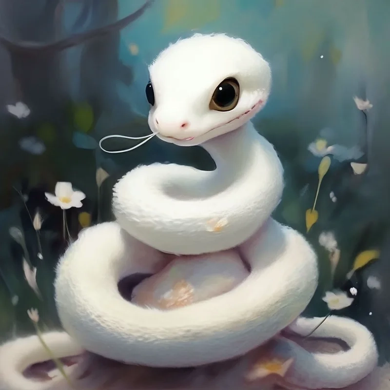 Ảnh rắn đáng yêu sẽ khiến bạn cảm thấy vui vẻ và thoải mái